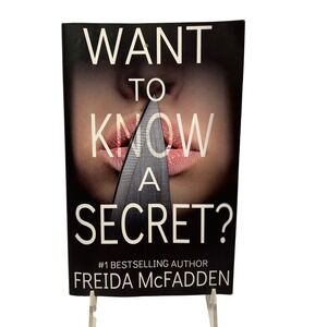 Freida McFadden Want to Know a Secret? Paperback Book Psychological Thriller